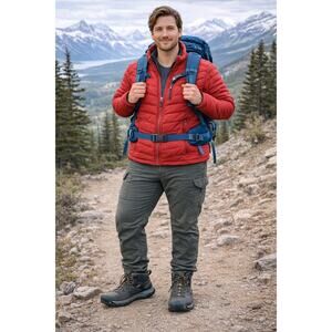 KEEN Men's Targhee III Mid Waterproof Hiking Boots Size 8 Leather Trail Shoe